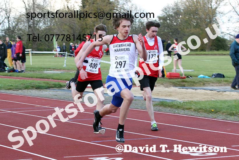 150 metres, North East Grand Prix No. 1, Monkton on Wednesday, April 28th, 2021. Photo: David T. Hewitson/Sports for All Pics